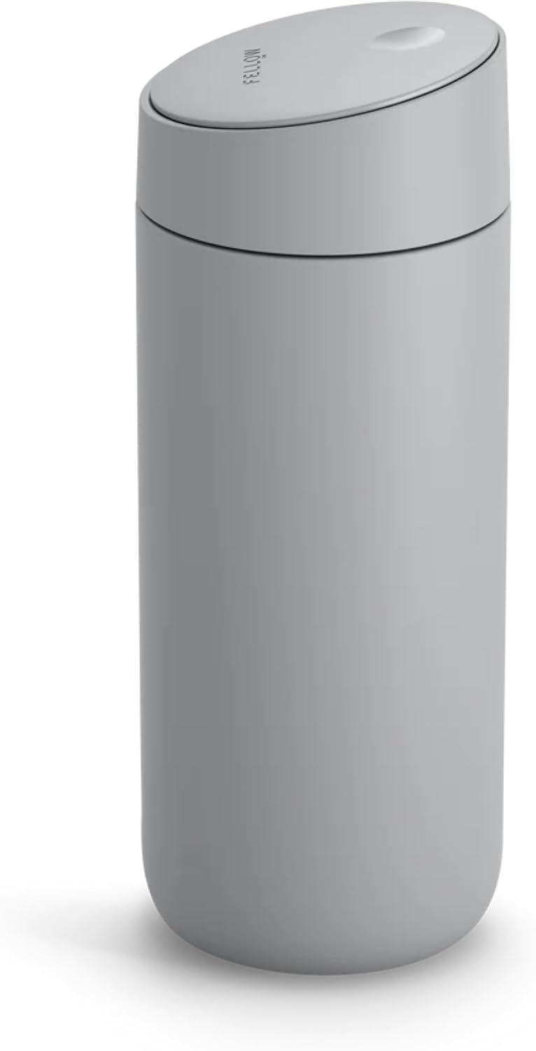 Carter Slide 16 oz Ceramic Lined Travel Coffee Mug, Stone Blue | Vacuum Insulated Stainless Steel Tumbler, Hot 6h Cold 6h, Dishwasher Safe, Reusable Coffee Cup, Slide Lid, Stone Blue