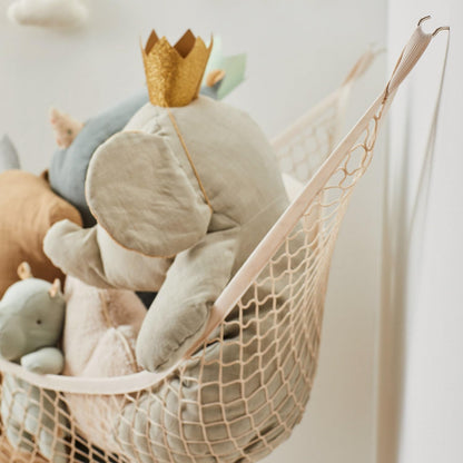 Stuffed Animal Hammock, Includes Anchors & Hooks