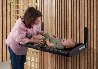 Sova Element Surface Mount Baby Changing Station, Black