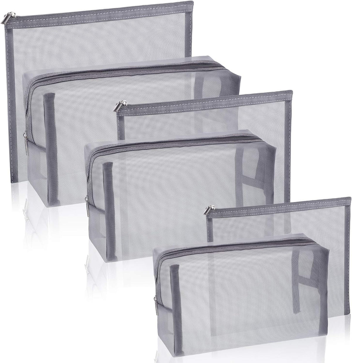 6 Mesh Zipper Travel