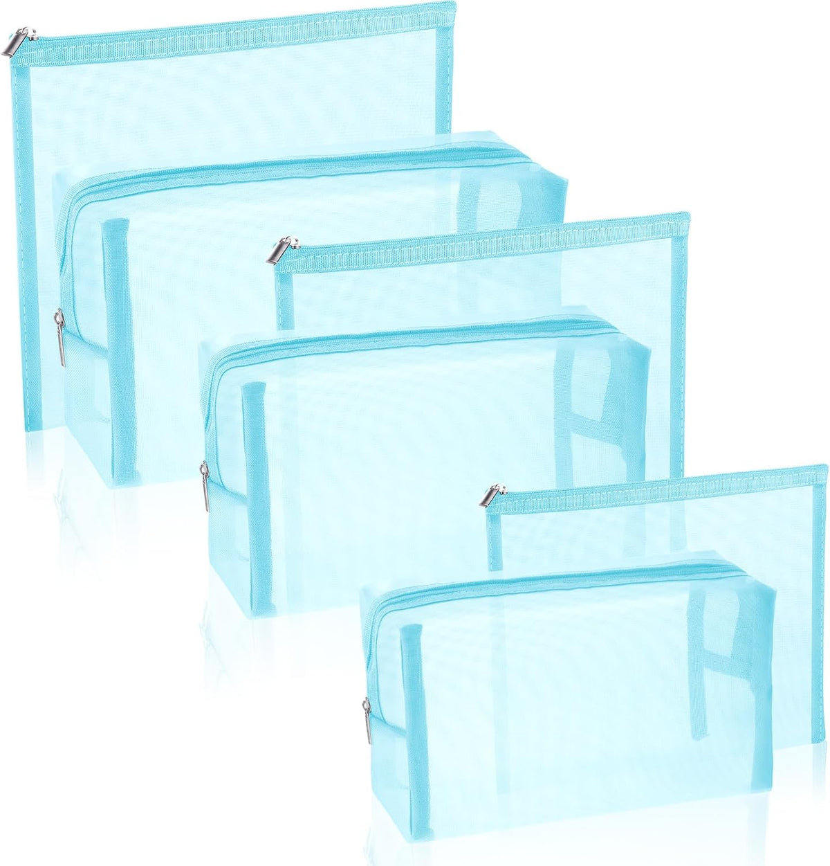 6 Mesh Zipper Travel
