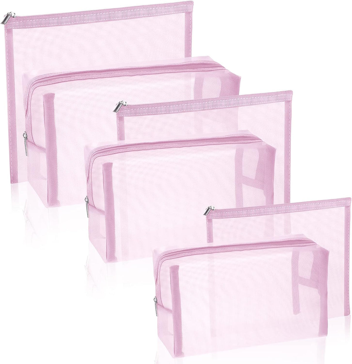 6 Mesh Zipper Travel