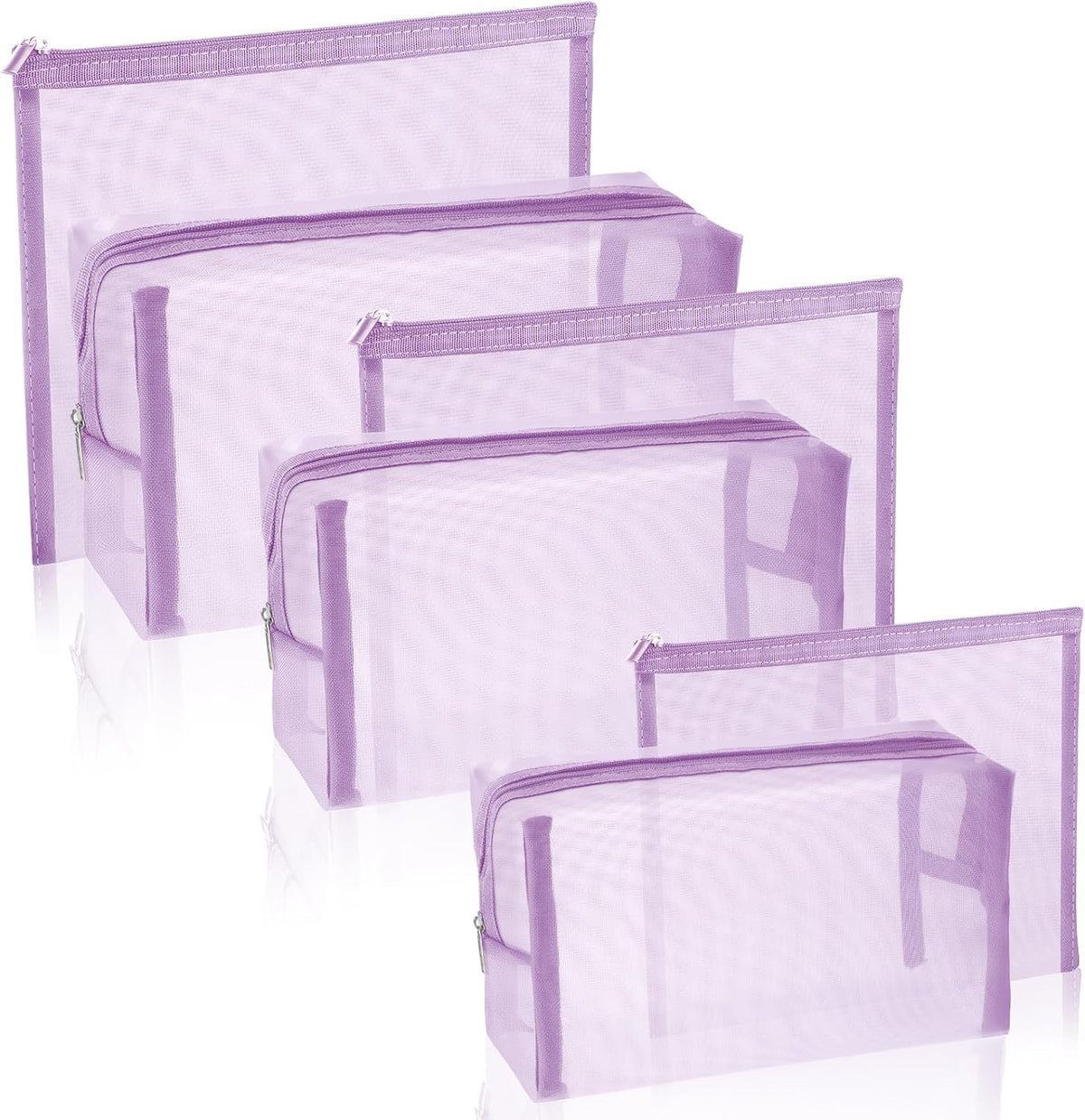 6 Mesh Zipper Travel