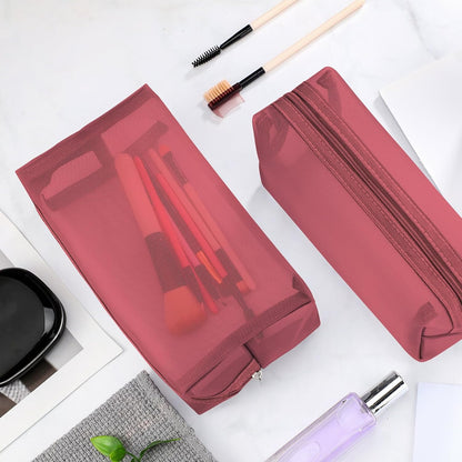 6 Mesh Zipper Travel