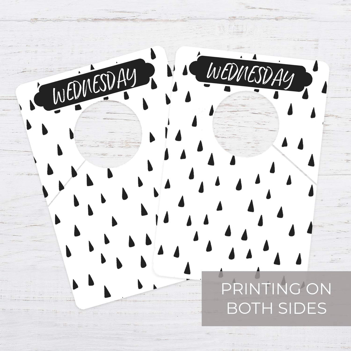 Baby Boy Closet Clothing Dividers/Closet Organizer for Baby Clothes Newborn to 4T / 4" x 6" Boy Nursery Clothes Size Dividers