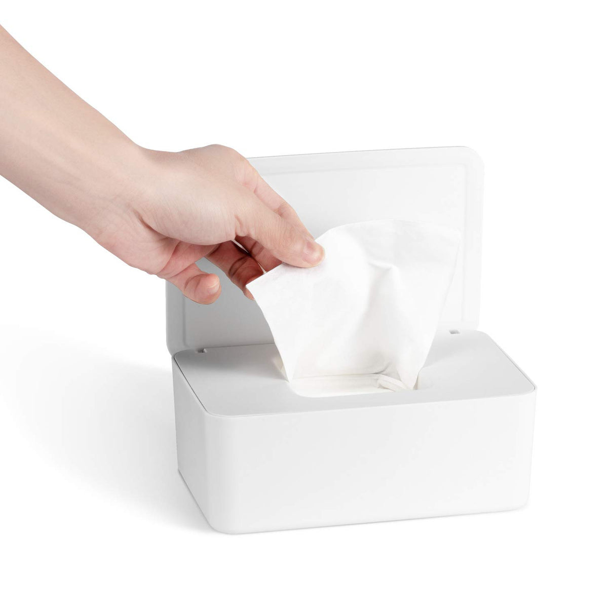 Wipes Dispenser, Wipe Holder for Baby, Refillable Wipe Container, Large Capacity, Lengthen, Fit for Most Standard Baby Wipe