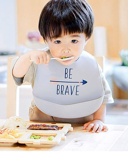 Unisex Baby Silicone Bibs, Sweetest Cupcake, One Size