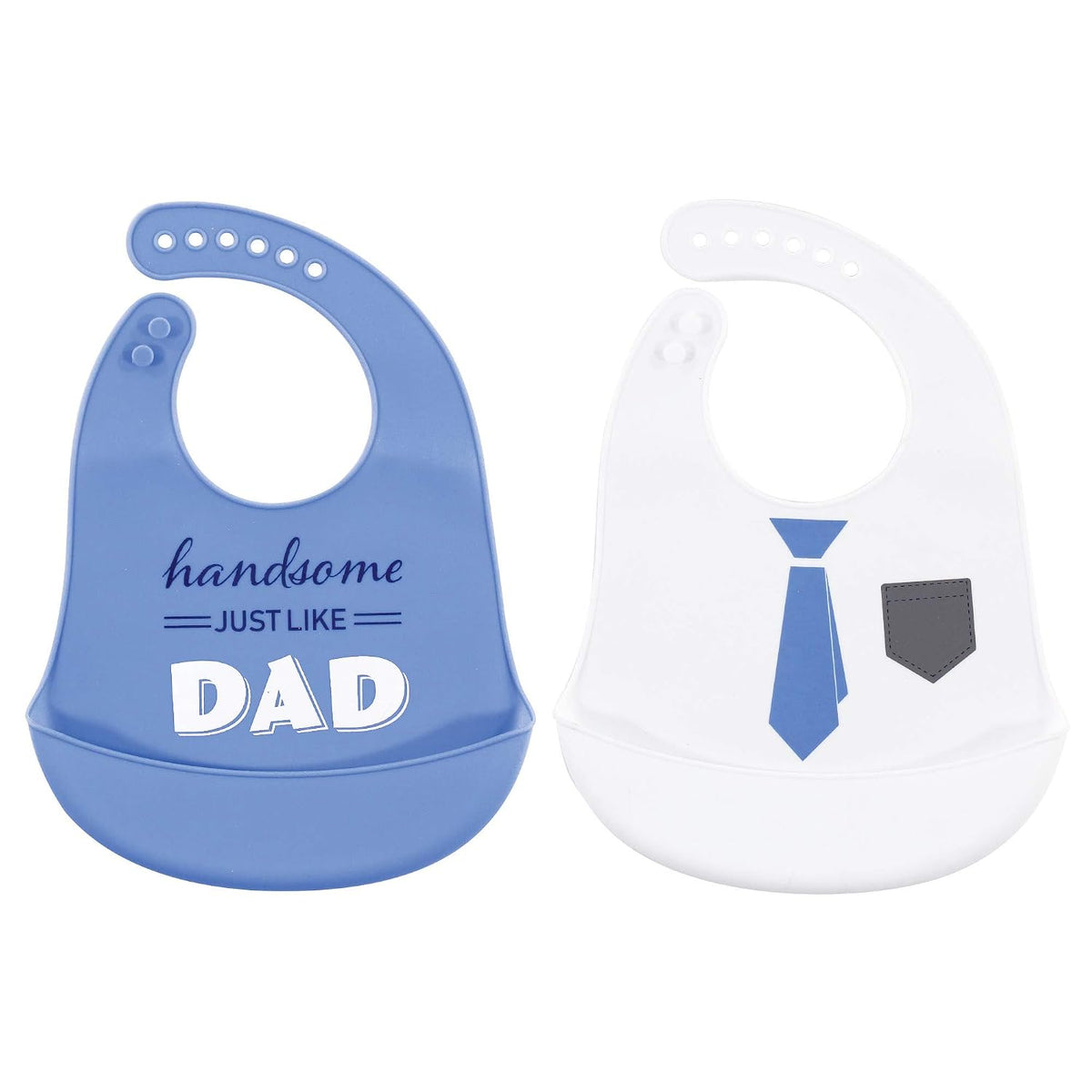 Unisex Baby Silicone Bibs, Sweetest Cupcake, One Size
