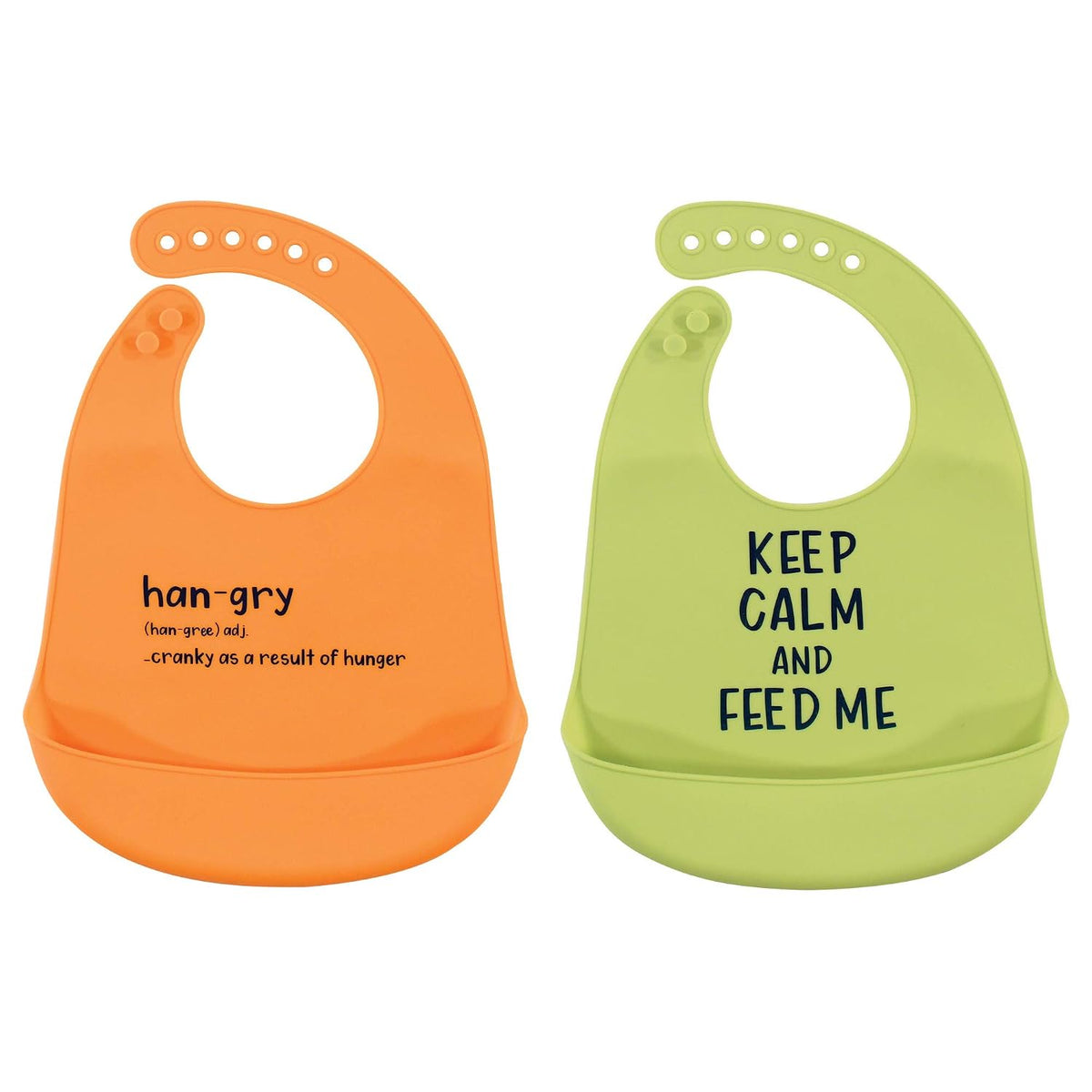 Unisex Baby Silicone Bibs, Sweetest Cupcake, One Size