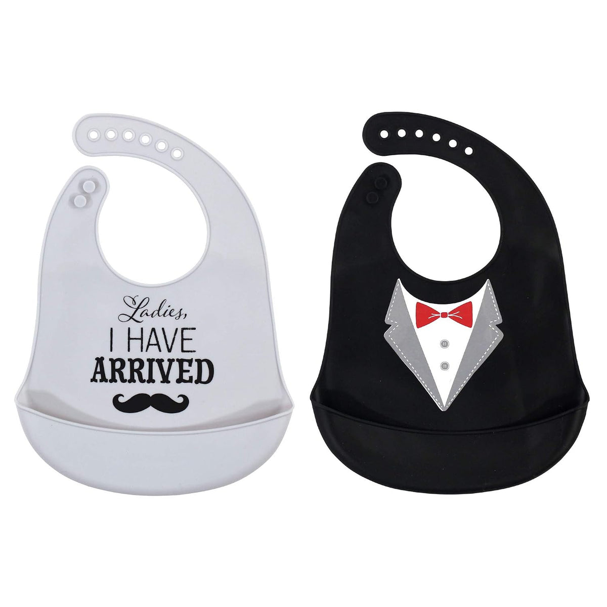 Unisex Baby Silicone Bibs, Sweetest Cupcake, One Size