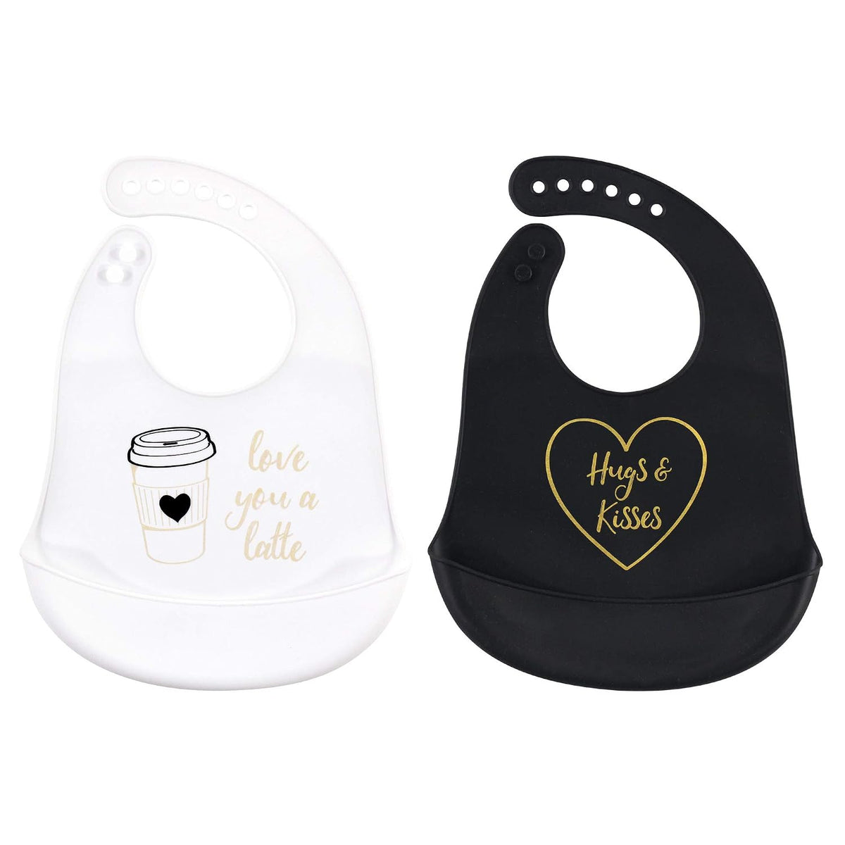 Unisex Baby Silicone Bibs, Sweetest Cupcake, One Size