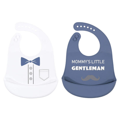 Unisex Baby Silicone Bibs, Sweetest Cupcake, One Size