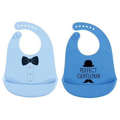 Unisex Baby Silicone Bibs, Sweetest Cupcake, One Size