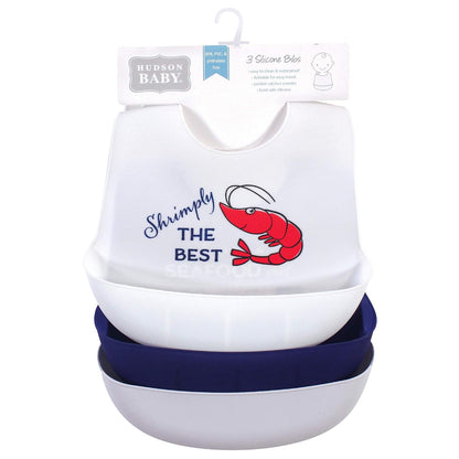Unisex Baby Silicone Bibs, Sweetest Cupcake, One Size