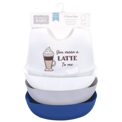 Unisex Baby Silicone Bibs, Sweetest Cupcake, One Size