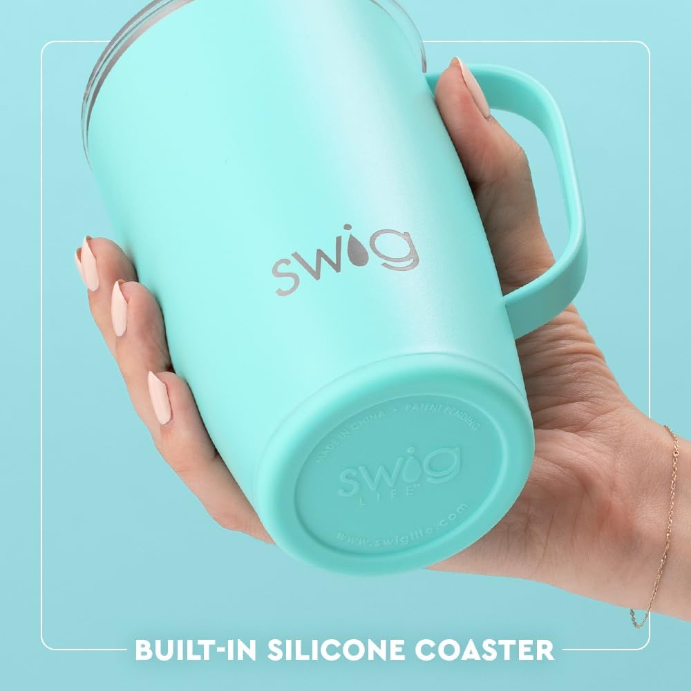 22oz Travel Mug, Insulated Tumbler with Handle and Lid, Cup Holder Friendly, Dishwasher Safe, Stainless Steel, Travel Coffee Cup, Insulated Mug with Lid (Ultra Violet)