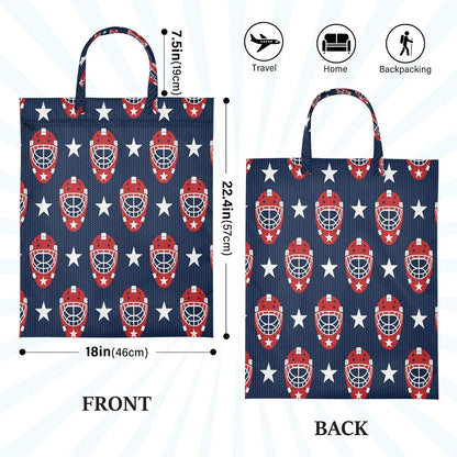 Hockey Star Sport Waterproof Travel Laundry Bag Reusable 2-pk
