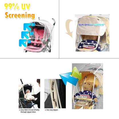 Essence Stroller Weather Shield/Rain Cover