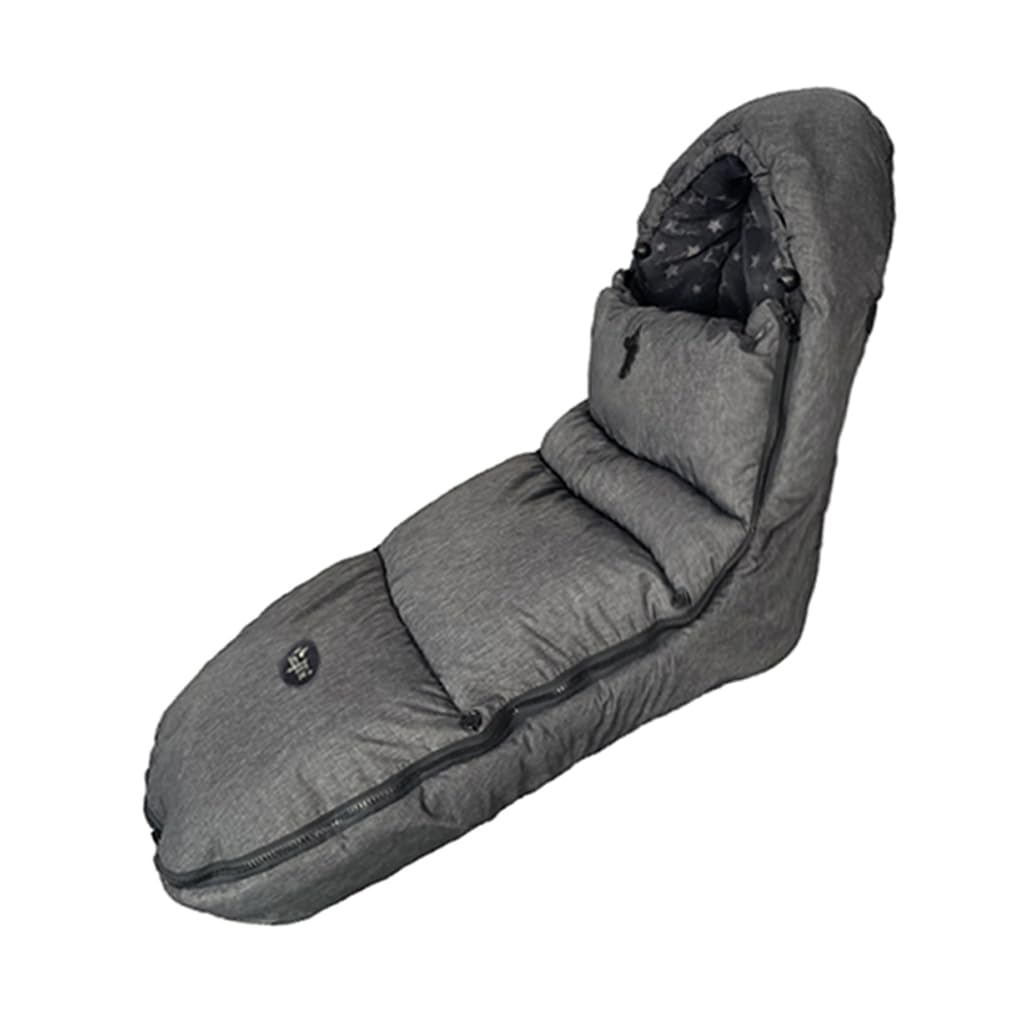 Stroller Footmuff, Stroller Blanket with Hoodie for Toddler Winter Stroller Cover, Stroller Bunting Bag with Fleece Lined Front Height Adjustable & Removable Baby Bunting Bag for 6M-4T