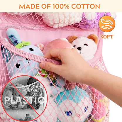Cotton Over The Door Stuffed Animal Storage