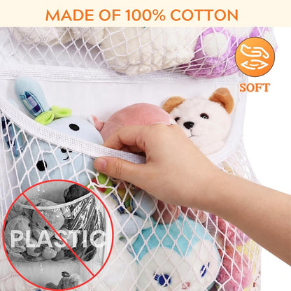 Cotton Over The Door Stuffed Animal Storage