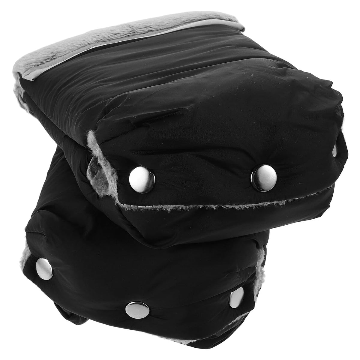 Waterproof Stroller Hand Muffs for Winter Walks, Soft and Lightweight Velvet Gloves with Comfortable Grip, Anti-Freeze Hand Warmers for Pushchair Handles, for Parents