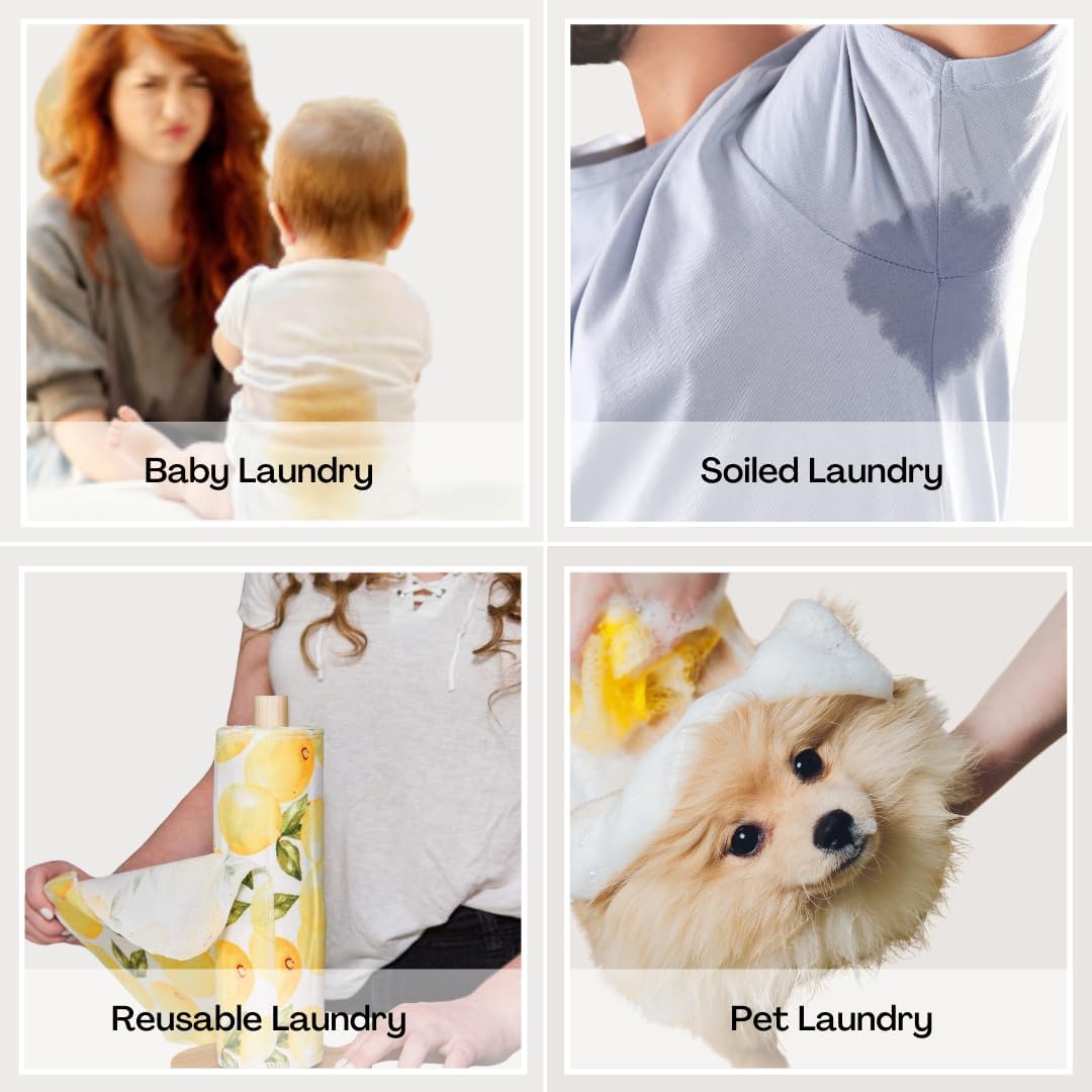 AIR PURIFYING & ODOR ELIMINATING Small Hamper for Specialty Loads - Hanging Laundry Hamper Bag - Nursery Hamper & Potty Training Kids Hamper - Hanging Hamper - Over the Door Laundry Hamper