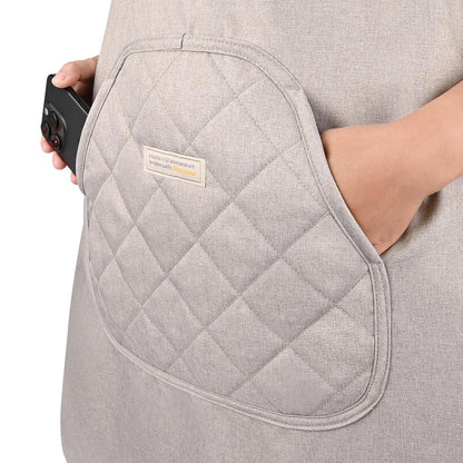 Bebamour Baby Carrier Winter Cover Universal Hoodie All Season Carrier Cover for Baby Carrier (Dark Grey)