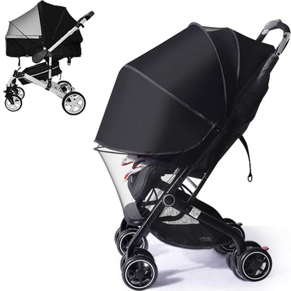 UPF50+ Sunshade Stroller Cover with Two-Way Zipper