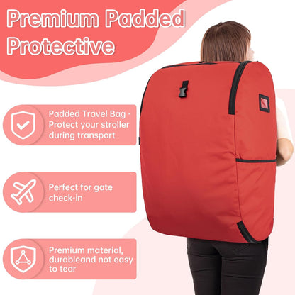 Padded Car Seat Travel Bag Compatible with Doona Car Seat Stroller