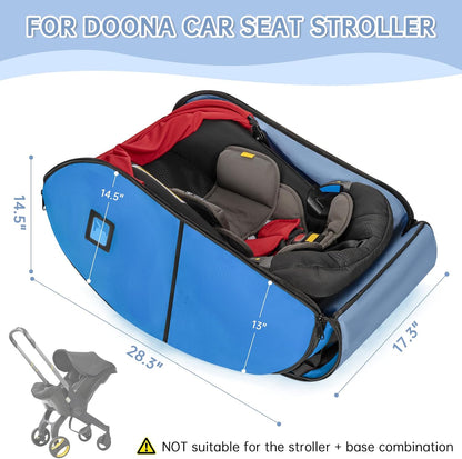 Padded Car Seat Travel Bag Compatible with Doona Car Seat Stroller