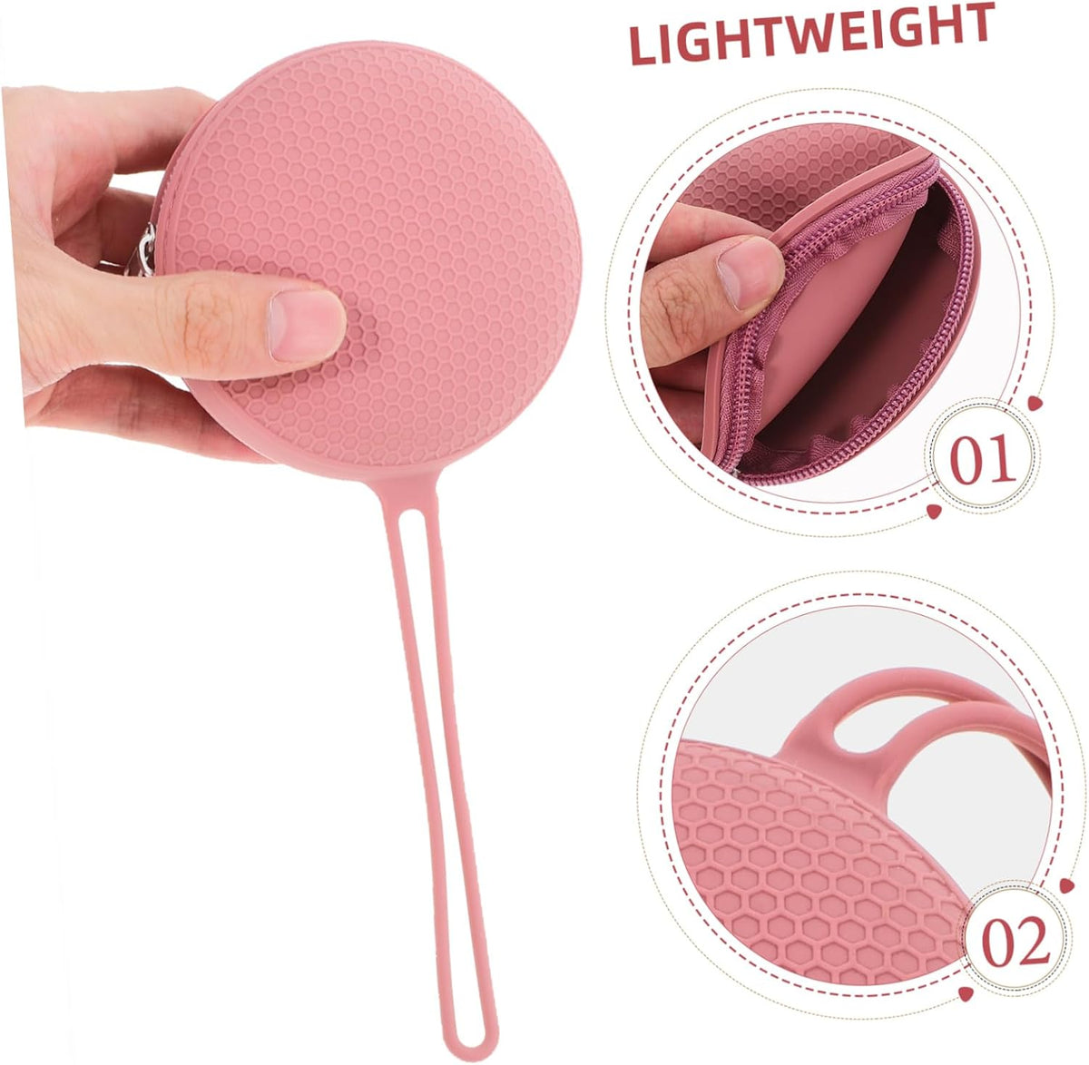 Reusable Pacifier Pouch Soft Storage Bag for Pacifiers Keys Earplugs Adorable Travel Organizer for Strollers and Diaper Bags Dark Honeycomb