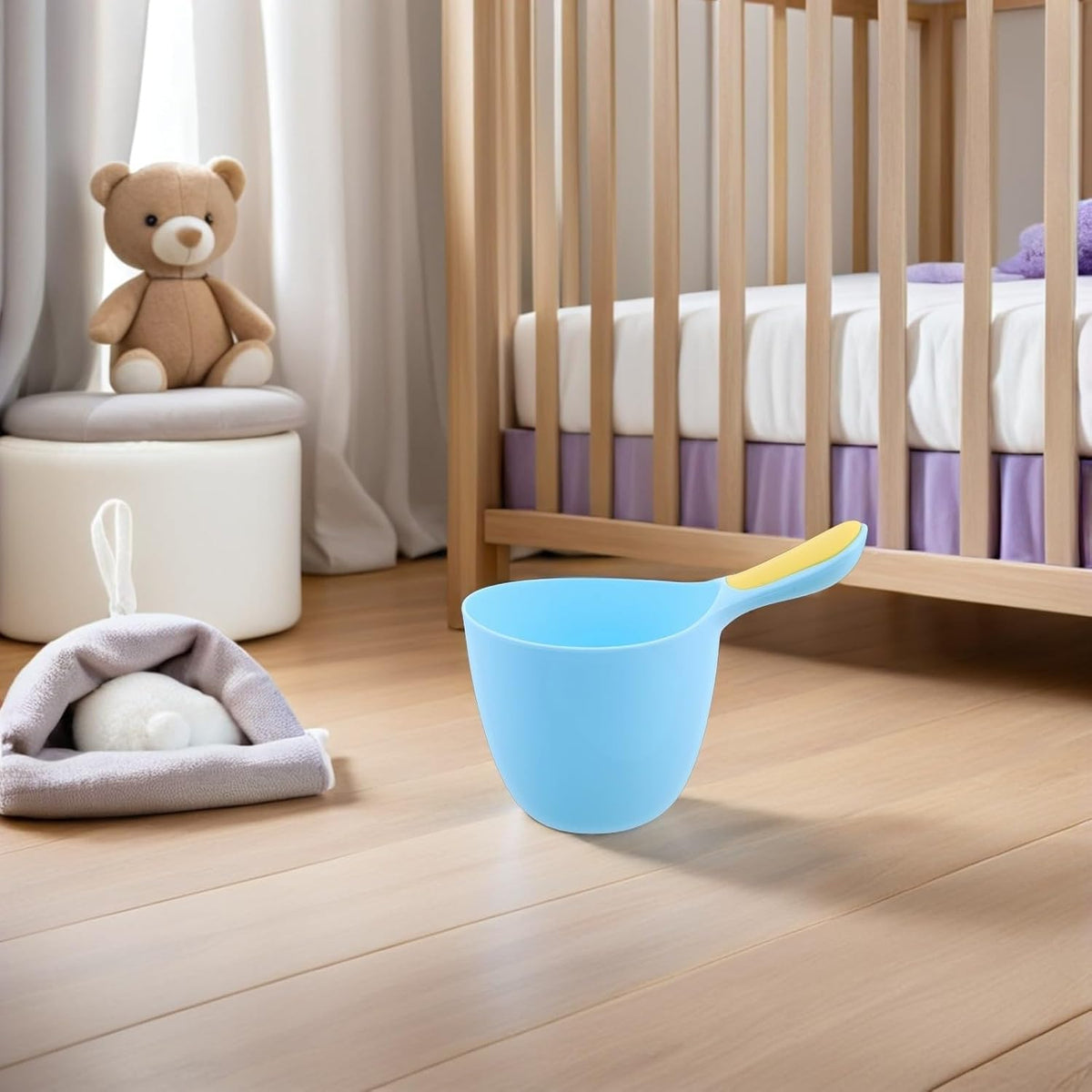 Rinse Cup Shampooing Water Rinser for Newborns 3pcs with Ergonomic Nonslip Handle, Pp Material for Hair and Head, for Bath Time
