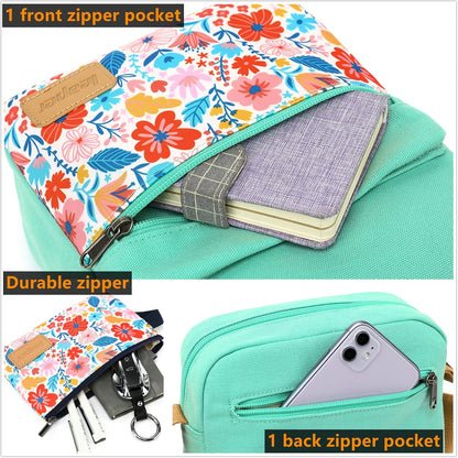 Girls Crossbody Purses for Kids 2 PCS Cross Body Bag Women Messenger Bag Girls Canvas Bag Cross Body Purse Set - Colors B