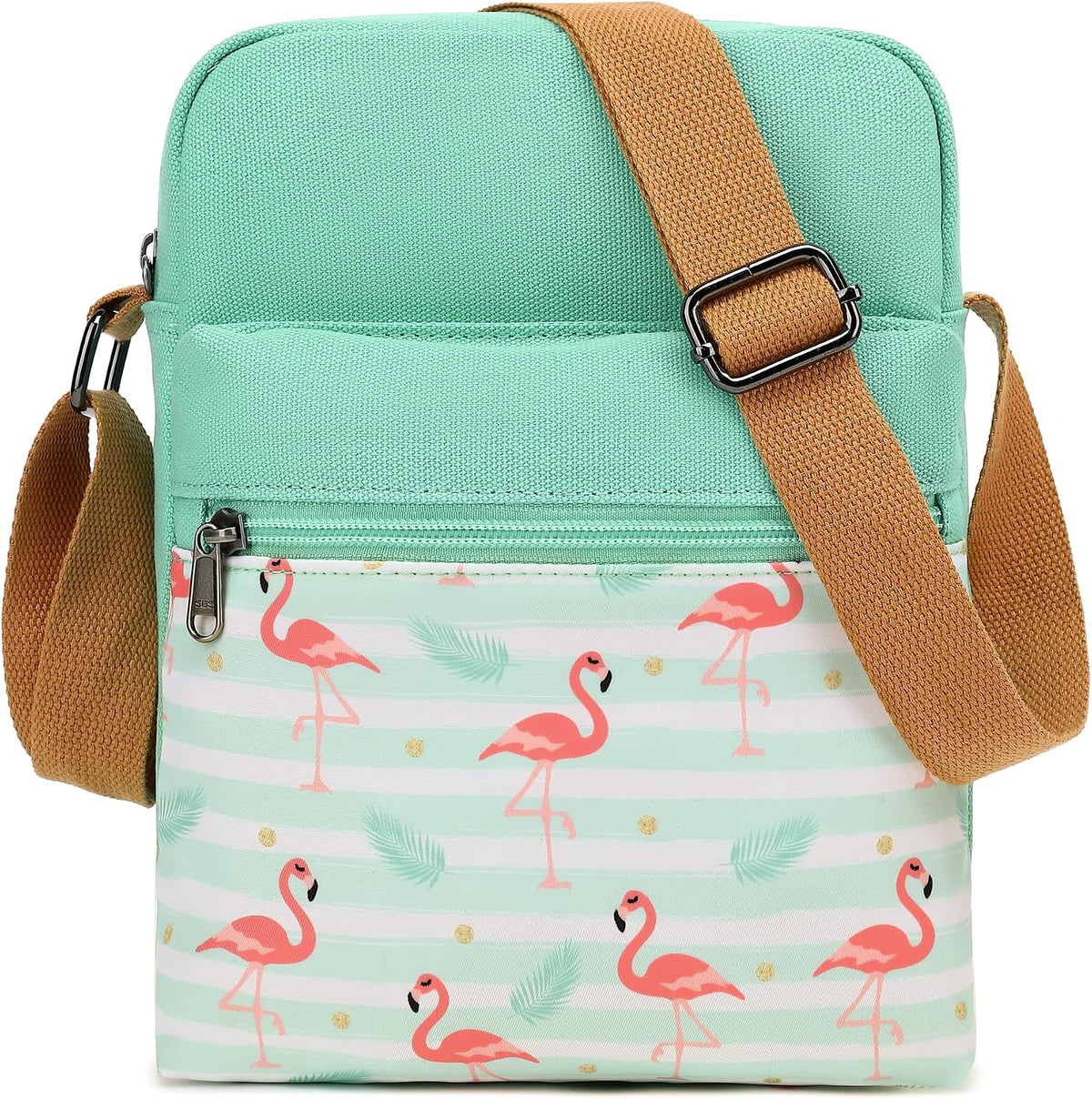 Girls Crossbody Purses for Kids 2 PCS Cross Body Bag Women Messenger Bag Girls Canvas Bag Cross Body Purse Set - Colors B
