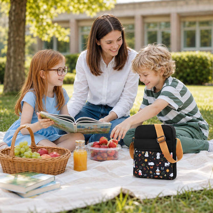 Girls Crossbody Purses for Kids 2 PCS Cross Body Bag Women Messenger Bag Girls Canvas Bag Cross Body Purse Set - Colors B