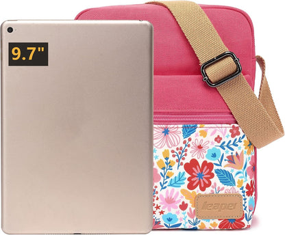 Girls Crossbody Purses for Kids 2 PCS Cross Body Bag Women Messenger Bag Girls Canvas Bag Cross Body Purse Set - Colors B