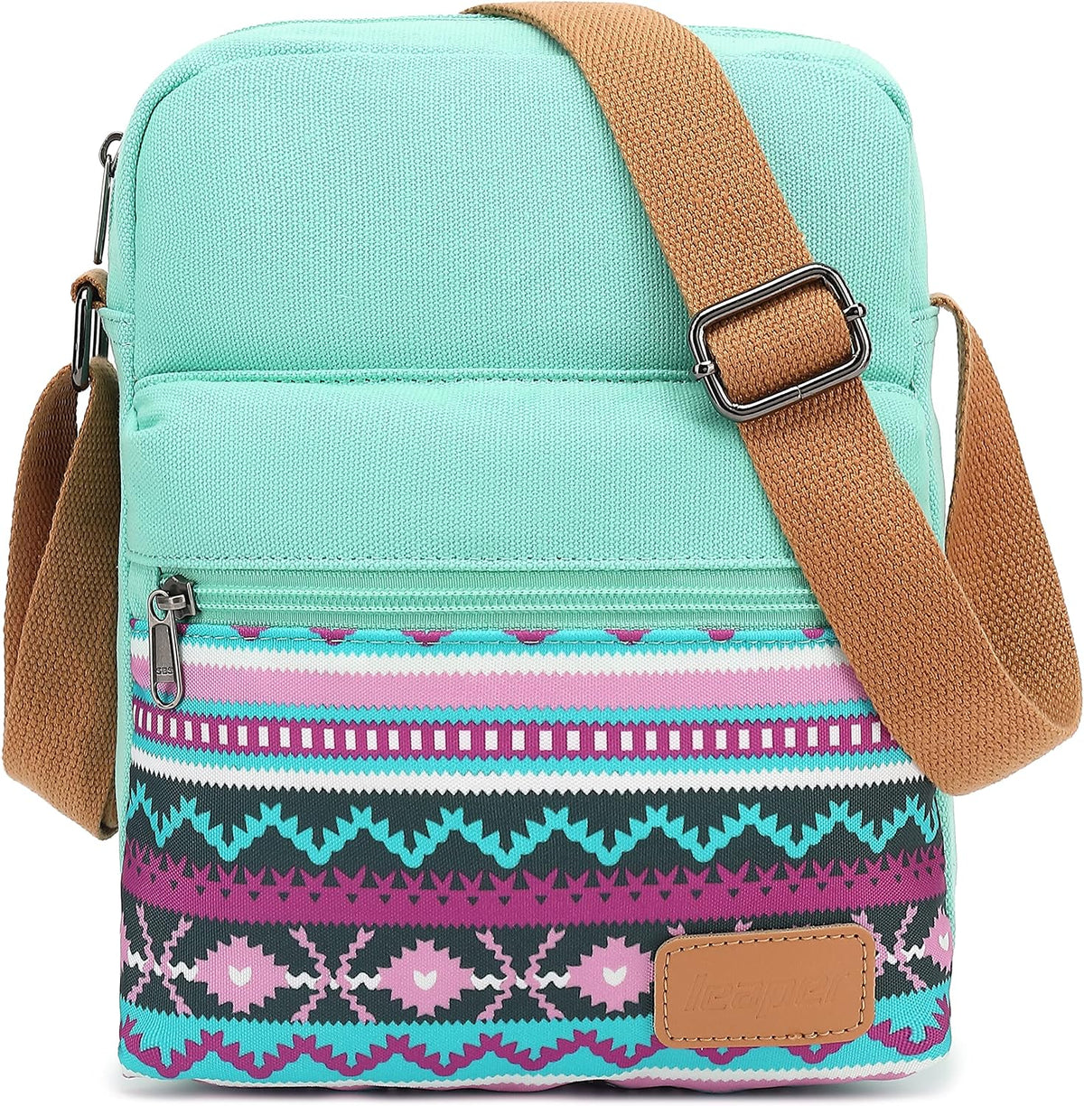 Girls Crossbody Purses for Kids 2 PCS Cross Body Bag Women Messenger Bag Girls Canvas Bag Cross Body Purse Set - Colors B