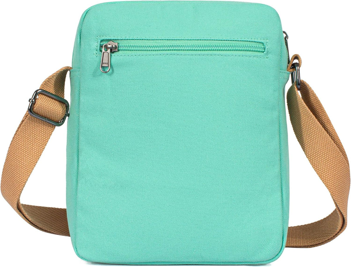 Girls Crossbody Purses for Kids 2 PCS Cross Body Bag Women Messenger Bag Girls Canvas Bag Cross Body Purse Set - Colors B