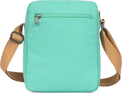 Girls Crossbody Purses for Kids 2 PCS Cross Body Bag Women Messenger Bag Girls Canvas Bag Cross Body Purse Set - Colors B