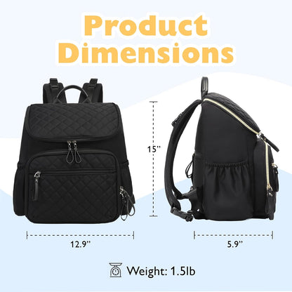 Lightweight Diaper Bag Backpack, Medium
