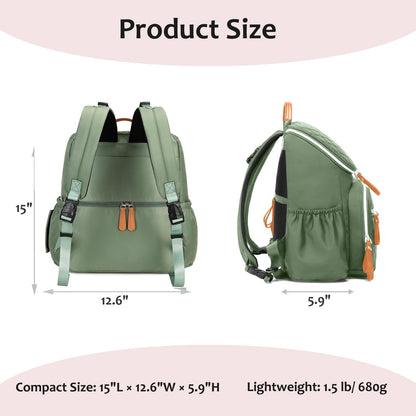 Lightweight Diaper Bag Backpack, Medium