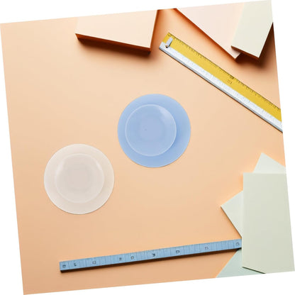 8pcs Double Sided Silicone Suction Cup Pads for Plates Bowls