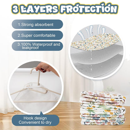 Baby Diaper Changing Pad, 31.5" x 21.5" Extra Large Portable Changing Mat