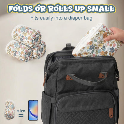 Baby Diaper Changing Pad, 31.5" x 21.5" Extra Large Portable Changing Mat