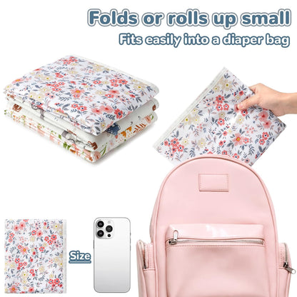 Baby Diaper Changing Pad, 31.5" x 21.5" Extra Large Portable Changing Mat