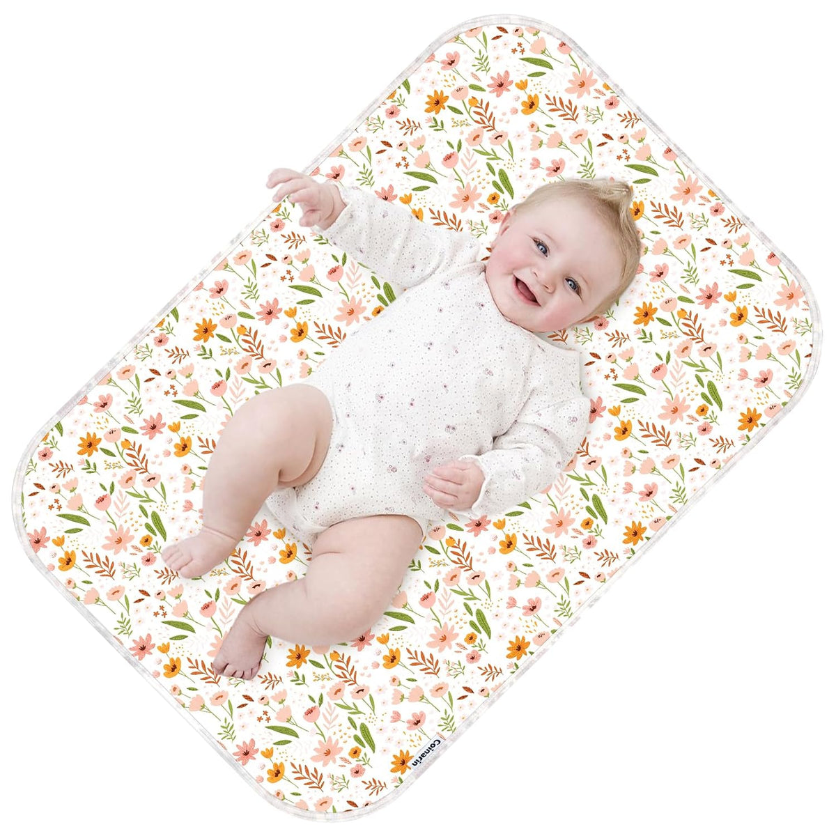 Baby Diaper Changing Pad, 31.5" x 21.5" Extra Large Portable Changing Mat