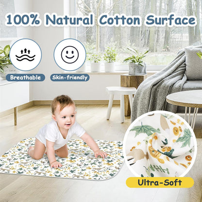 Baby Diaper Changing Pad, 31.5" x 21.5" Extra Large Portable Changing Mat