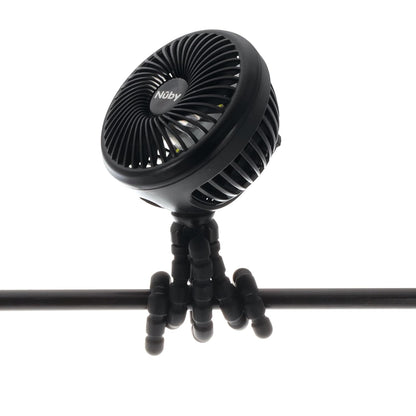 Nuby Flexible Tripod 3-Speed Stroller Fan