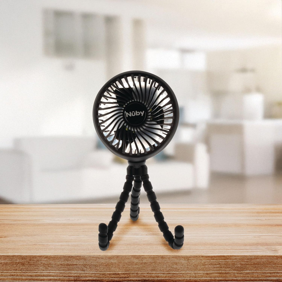 Nuby Flexible Tripod 3-Speed Stroller Fan